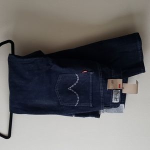 Levi's 12s Mid Rise Skinny Blue Jeans